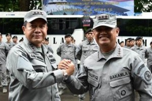 Jabatan Kepala Bakamla RI Diserahterimakan   
